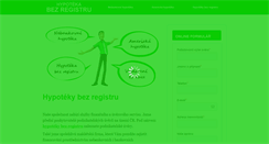 Desktop Screenshot of hypoteka-bez-registru.net